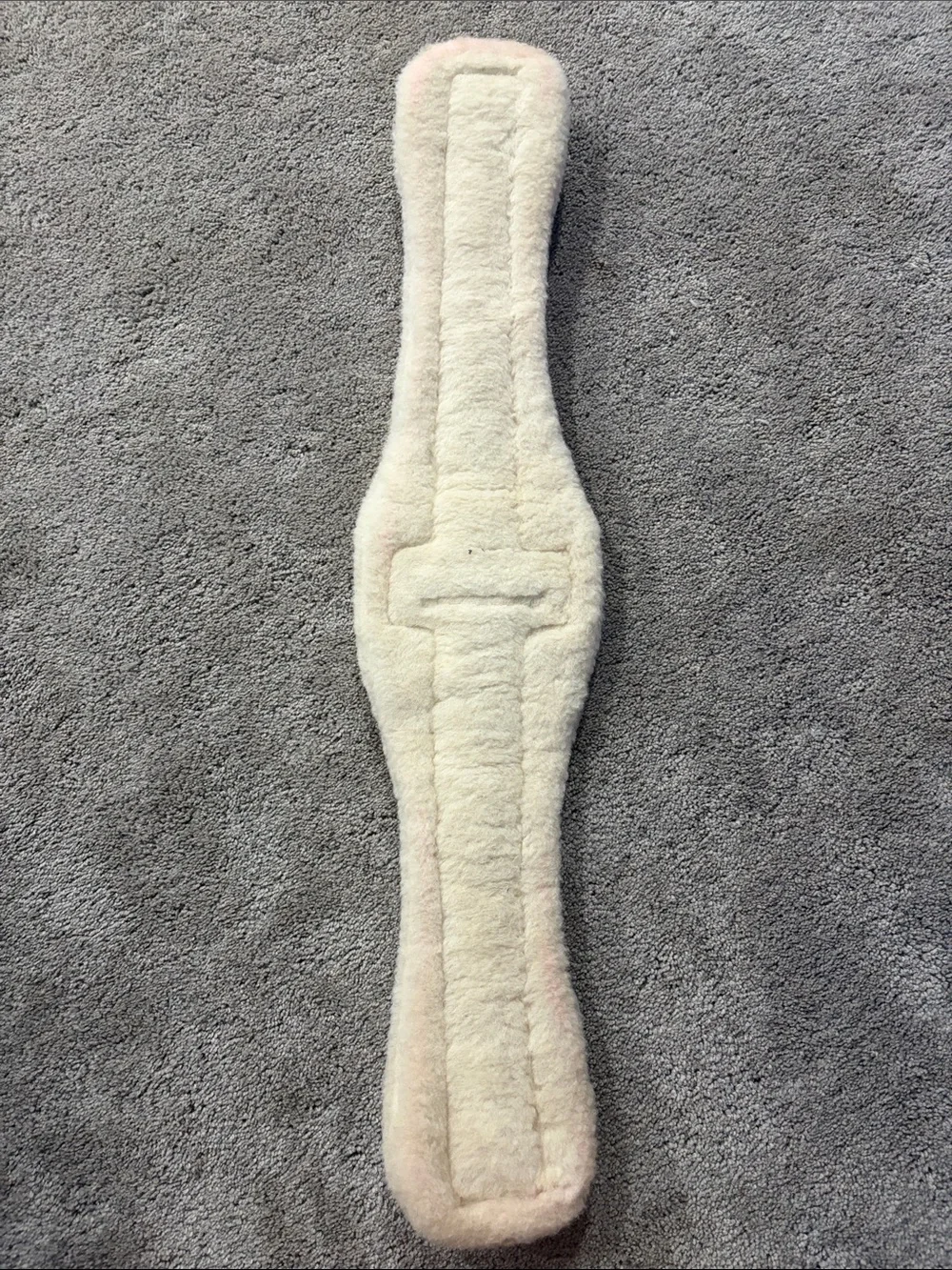 Bar J Woolback Double Elastic Contoured Girth 32”